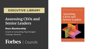 Assessing CEOs and Senior Leaders by J. Ross Blankenship cover image