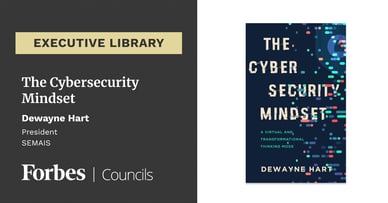 Executive Library - The Cybersecurity Mindset by Dewayne Hart - cover image