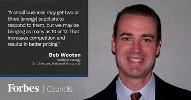 Bob Wooten of Tradition Energy