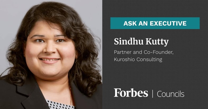 Forbes Business Council member Sindhu Kutty