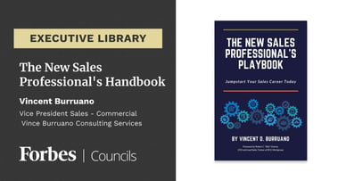 The New Sales Professional's Handbook by Vincent D. Burruano