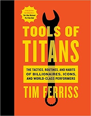 Book cover - Tools of Titans