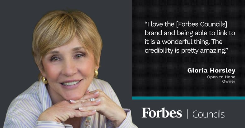 Forbes Nonprofit Council member Gloria Horsley