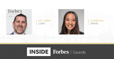 Podcast image of Dr. Josh Luke and Lakrisha Davis.
