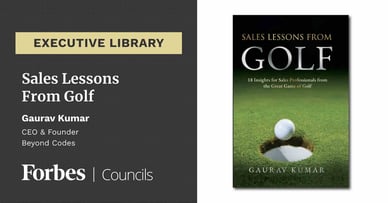 Featured image for Sales Lessons From Golf by Gaurav Kumar.