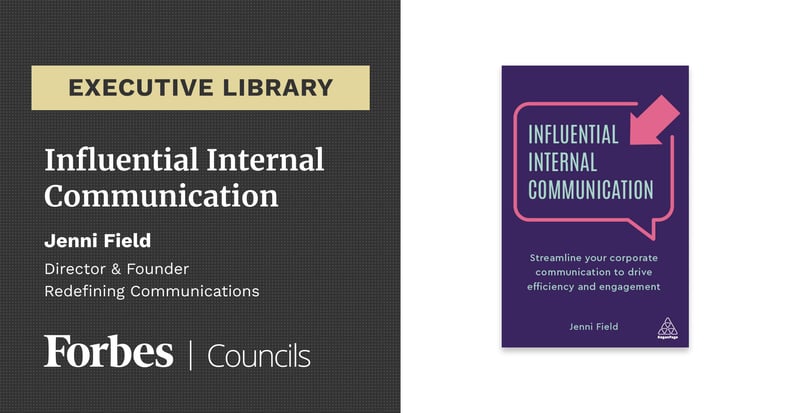 Featured image for Influential Internal Communication by Jenni Field.