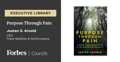 Featured image for Purpose Through Pain by Justen Arnold.