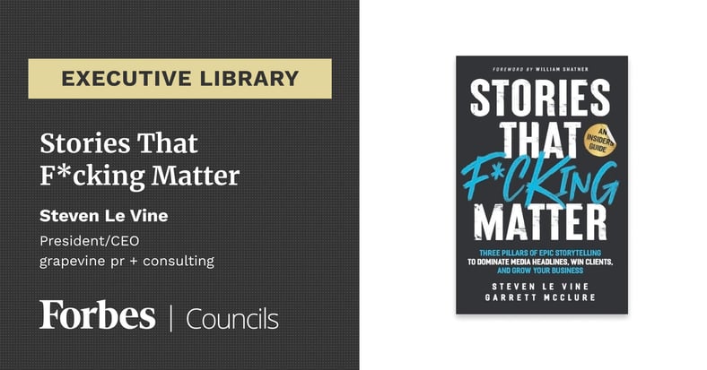 Featured image for Stories That F*cking Matter by Steven Le Vine et al..