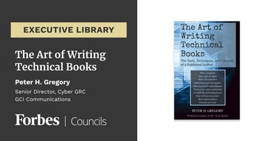 Featured image for The Art of Writing Technical Books by Peter H. Gregory.