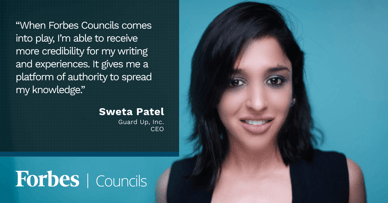 Featured image for Forbes Councils Gives Sweta Patel an Authoritative Platform to Spread Knowledge. 