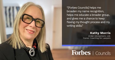 Featured image for As a Group Leader for Forbes Councils, Kathy Morris Finds Growth and Expansion. 