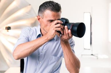  Featured image for 4 Tips for Taking Professional Headshots. 