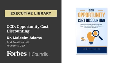 Featured image for OCD: Opportunity Cost Discounting by Dr. Malcolm Adams.