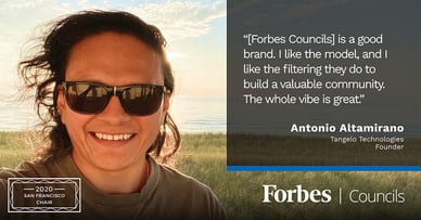  Featured image for Antonio Altamirano is Forbes Technology Council San Francisco Chair. 