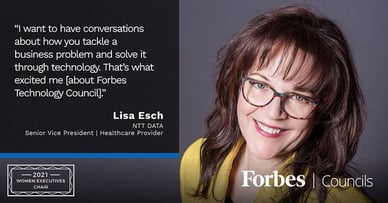  Featured image for Lisa Esch is Forbes Technology Council Women Executives Chair. 