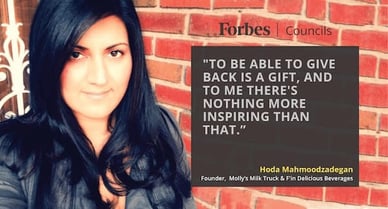 Featured image for Member Spotlight: Hoda Mahmoodzadegan, Forbes Business Council.