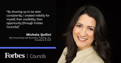 Featured image for For Michela Quilici, Forbes Councils Paves the Way For Growth. 