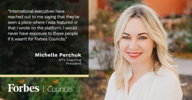 Featured image for Forbes Councils Provides Validation and International Reach for Michelle Perchuk. 