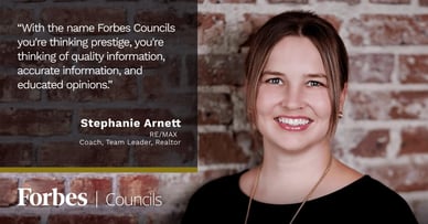 Featured image for Forbes Councils Gives Stephanie Arnett a High-Quality Network of Nationwide Experts. 