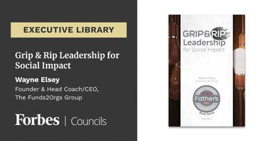Grip & Rip Leadership for Social Impact Book Cover