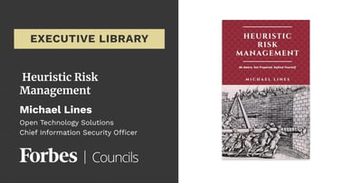 Heuristic Risk Management By Michael Lines 