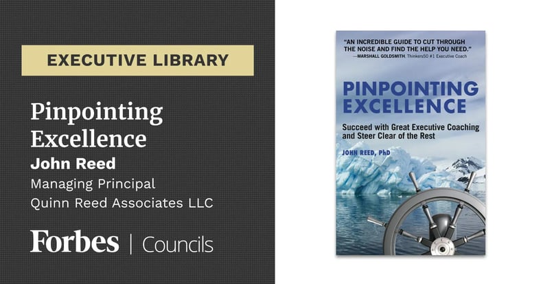 Book cover Pinpointing Excellence by John Reed