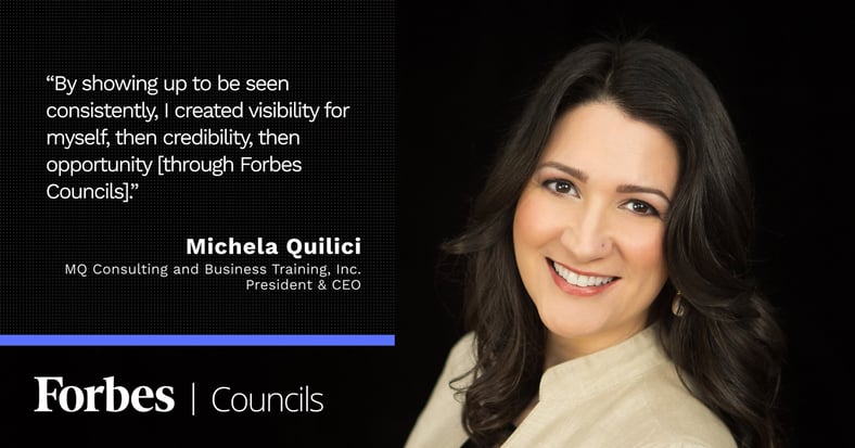 Forbes Coaches Council member Michela Quilici