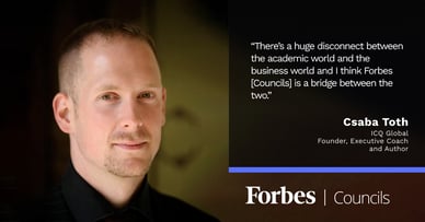 Forbes Councils Publishing Helps Csaba Toth Reach a Broader Audience