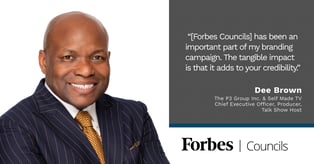 Forbes Business Council member Dee Brown