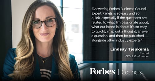 Lindsay Tjepkema Forbes Business Council 