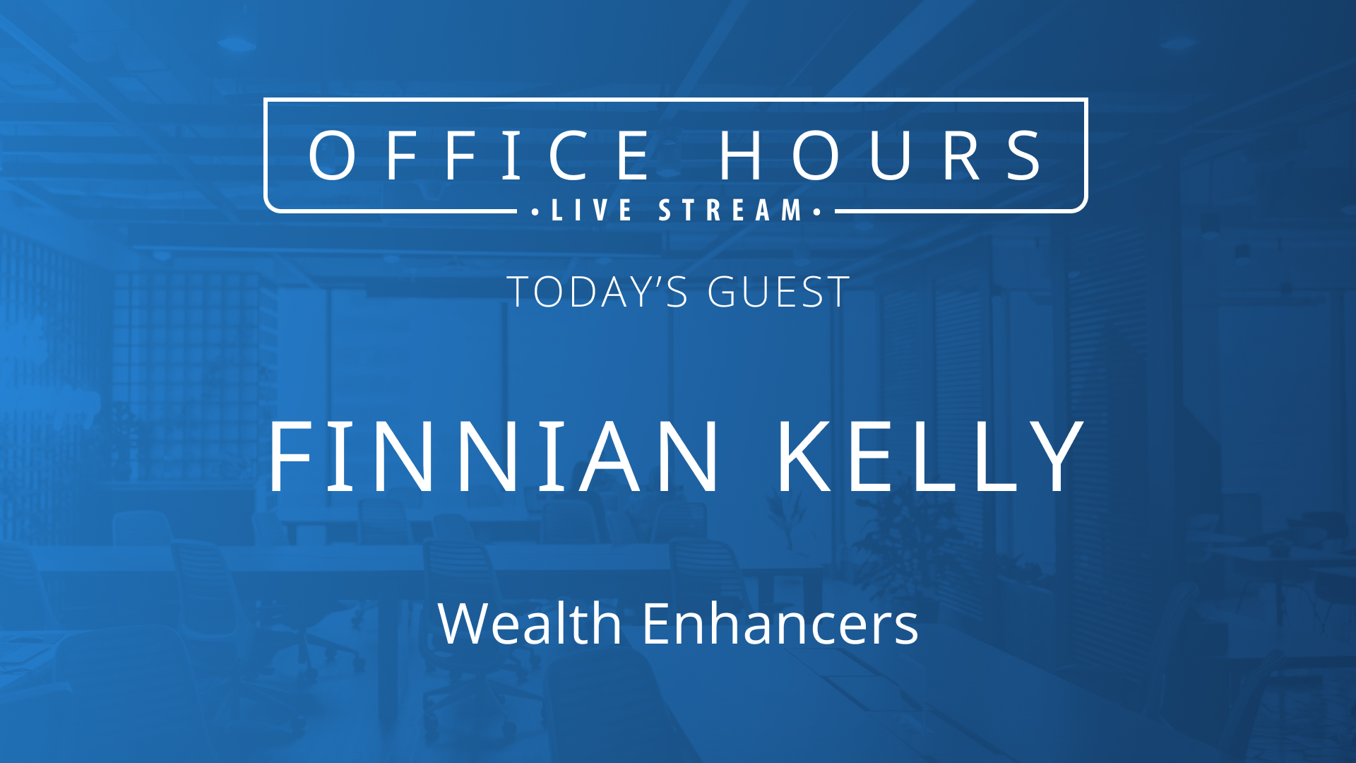 Speaker Series: Finnian Kelly on Protecting Your Personal Finances
