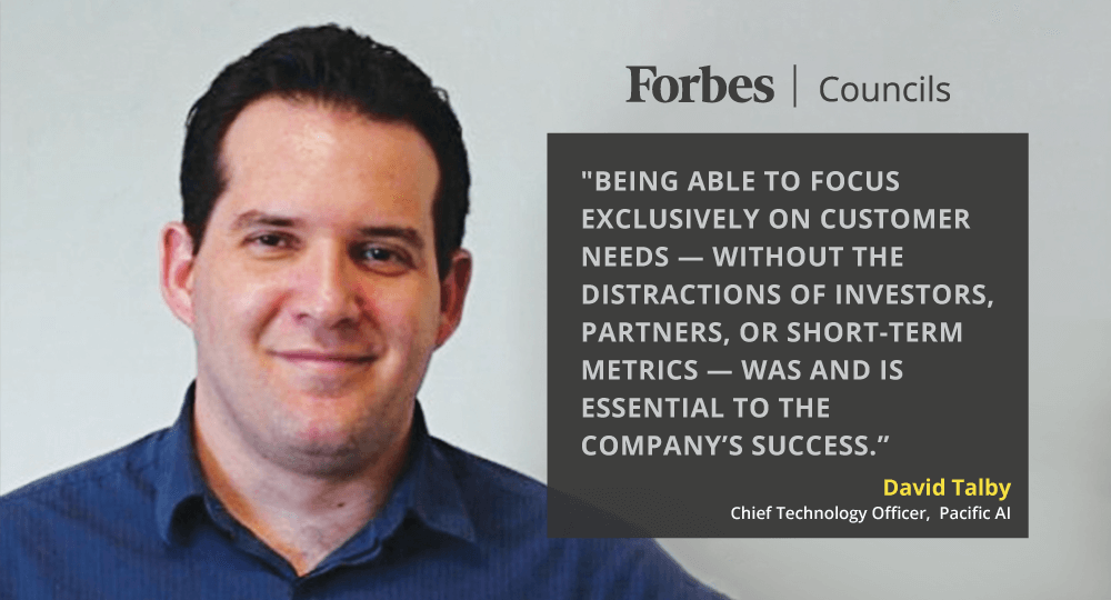 Forbes Technology Council member David Talby