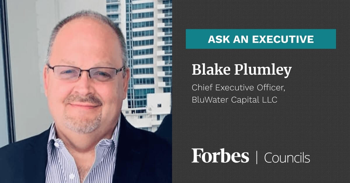 Forbes Councils member Blake Plumley