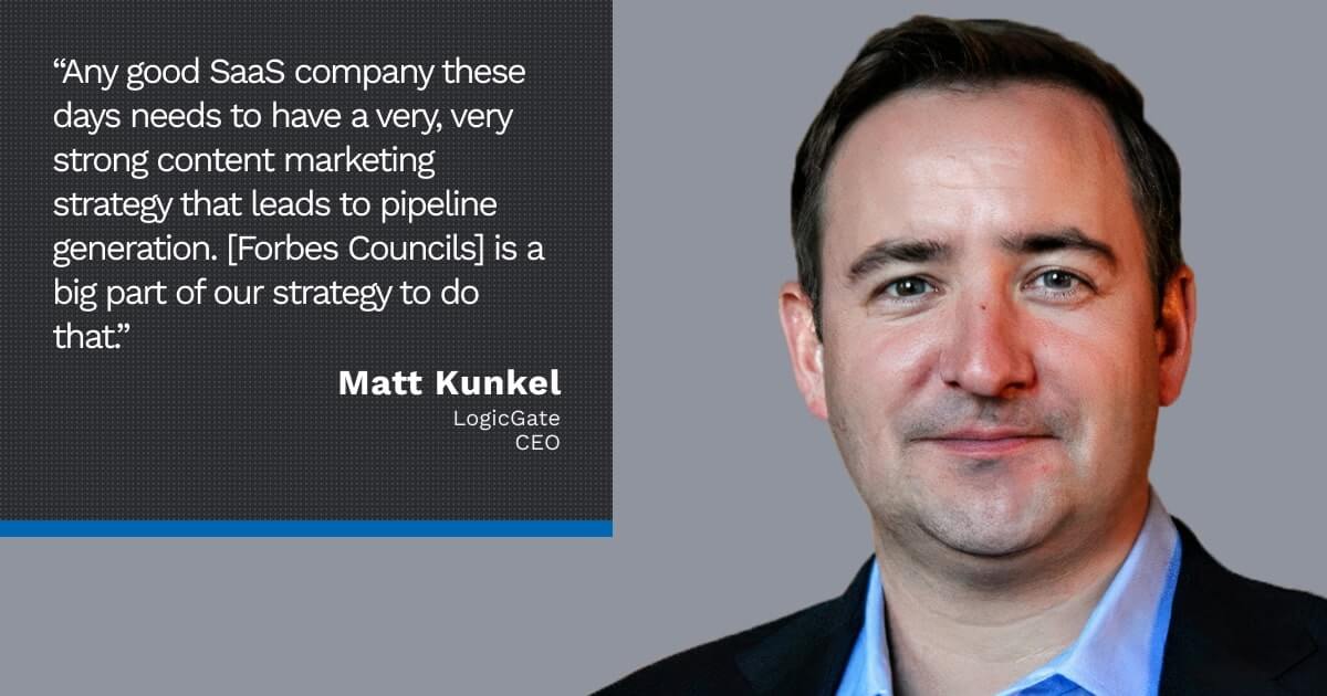 Forbes Councils Publishing is a Key Part of Matt Kunkel’s Sales Pipeline Strategy