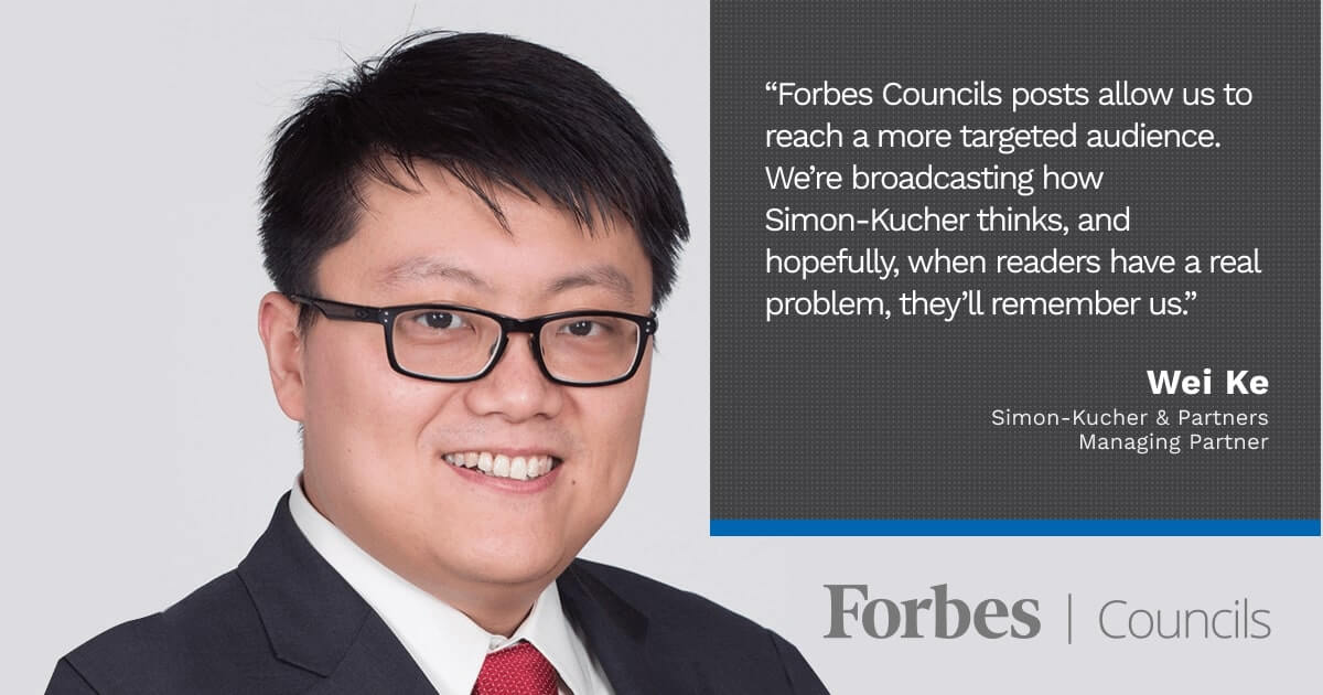 Forbes Finance Council member Wei Kei