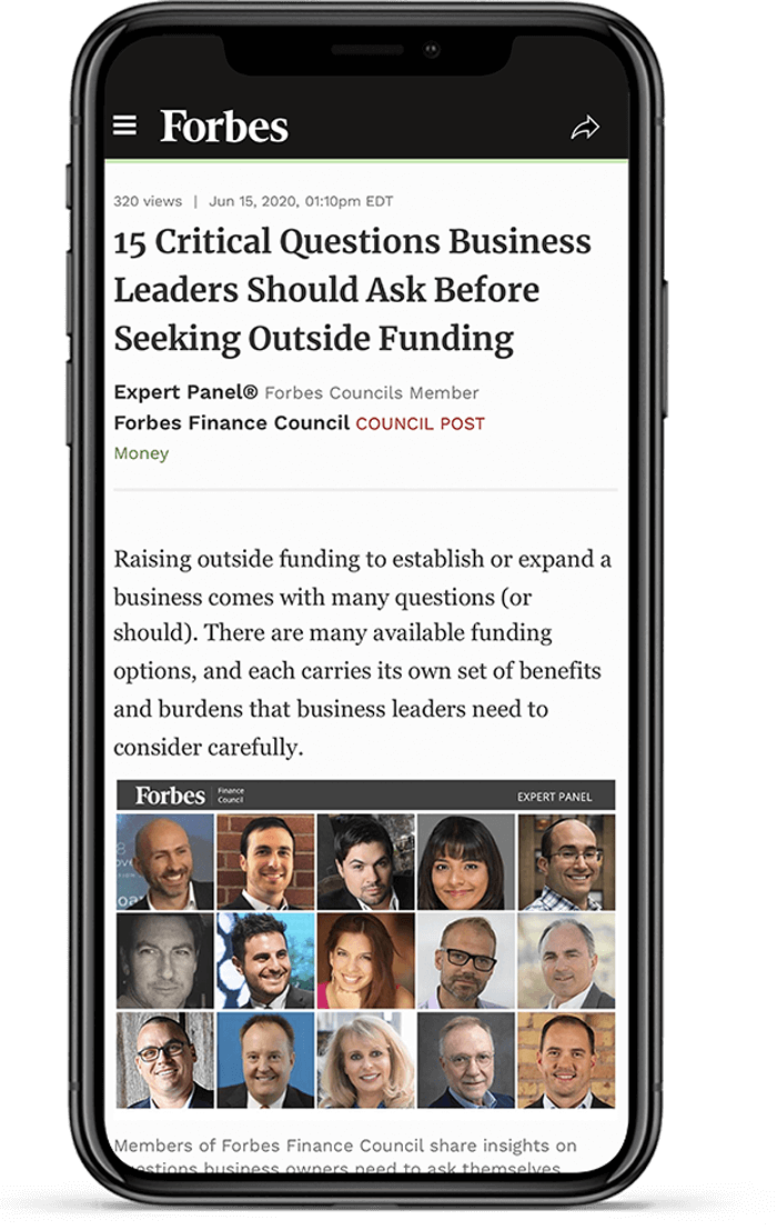 Mobile app image of post on Forbes.com